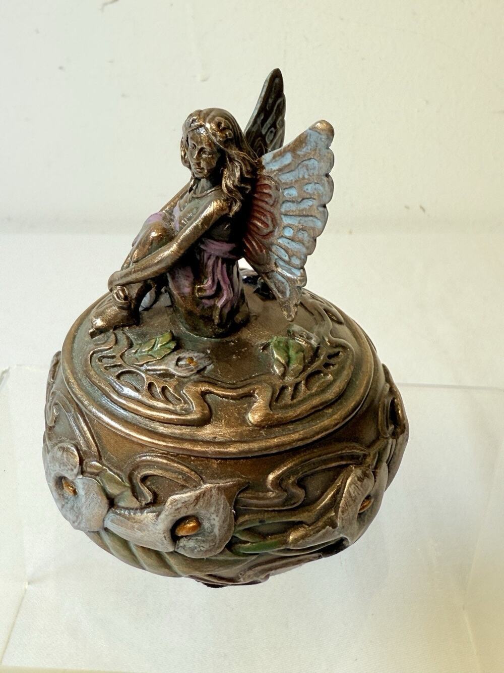 Summit Collection 2010 Calla Lily Fairy Trinket/ Jewelry Box